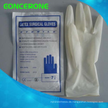 Medizinische Latex-Pulver-freie chirurgische Handschuhe (LG1065F)